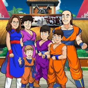 Portrait Dragon Ball Personnalisé