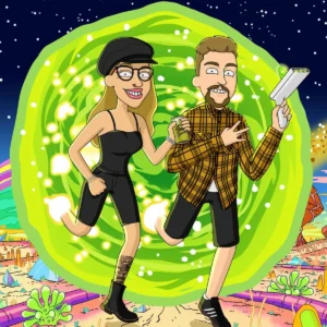 Portrait Rick & Morty Personnalisé