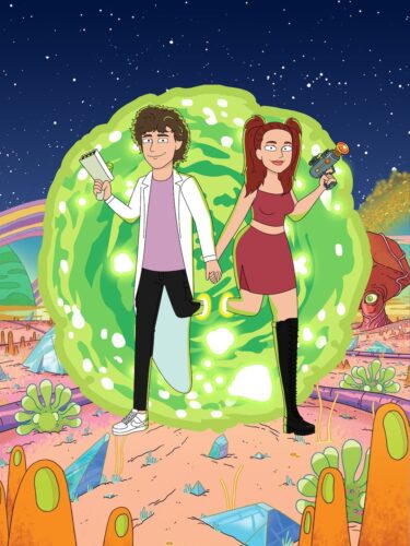 Portrait Rick & Morty Personnalisé photo review