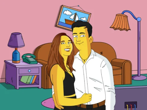 Portrait Simpson Personnalisé photo review