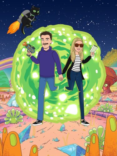 Portrait Rick & Morty Personnalisé photo review