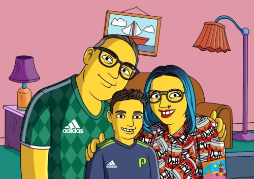 Portrait Simpson Personnalisé photo review