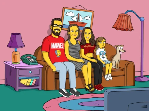 Portrait Simpson Personnalisé photo review