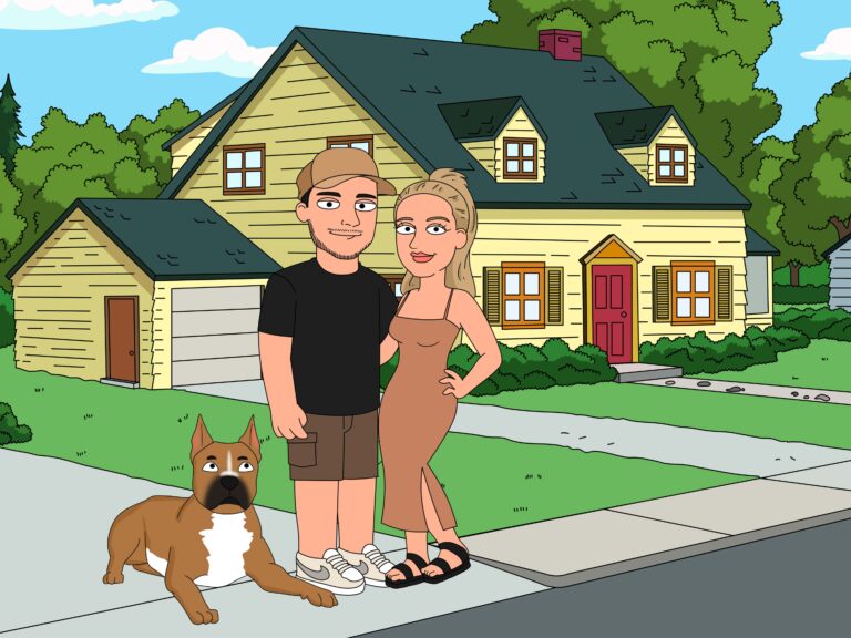 Portrait Les Griffin Personnalisé photo review