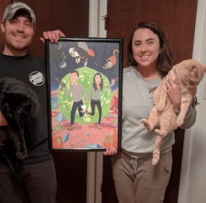 Portrait Rick & Morty Personnalisé photo review