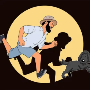 Portrait Tintin Personnalisé